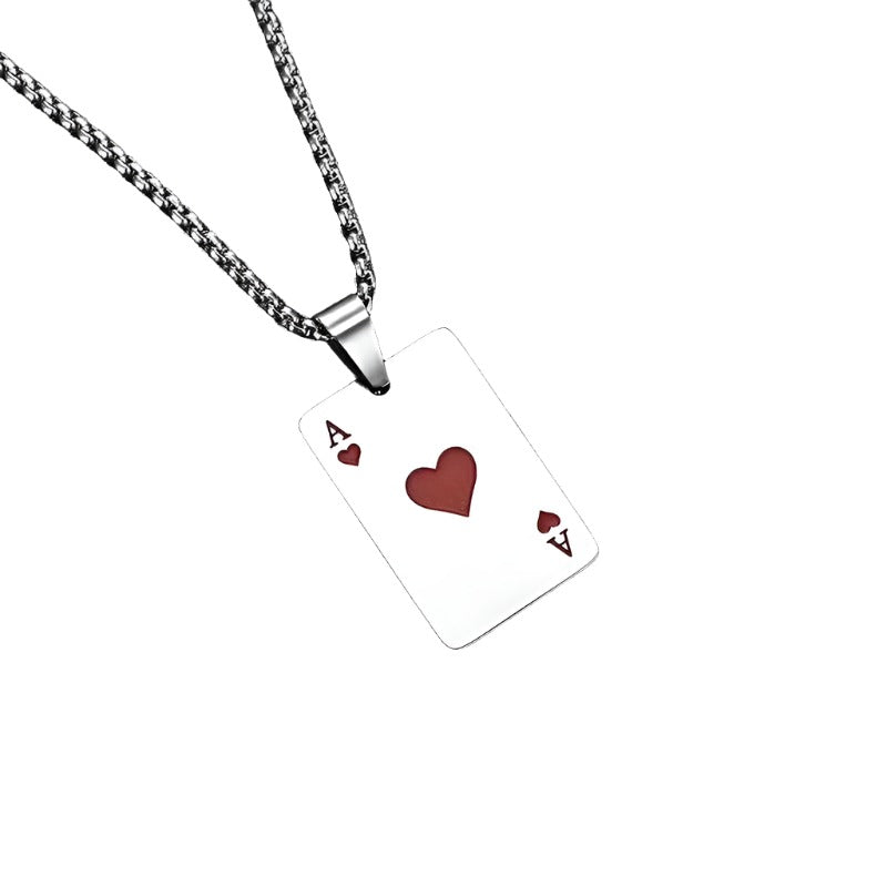 Necklace Poker Card