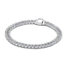 Bracelet 18k white gold Plating with 925 Sterling Silver