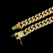 Miami Cuban 18k over Stainless Steel