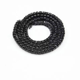Tênis necklace in black