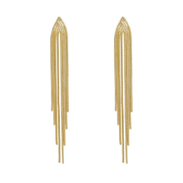 Chandelier earrings 18K Vermeil