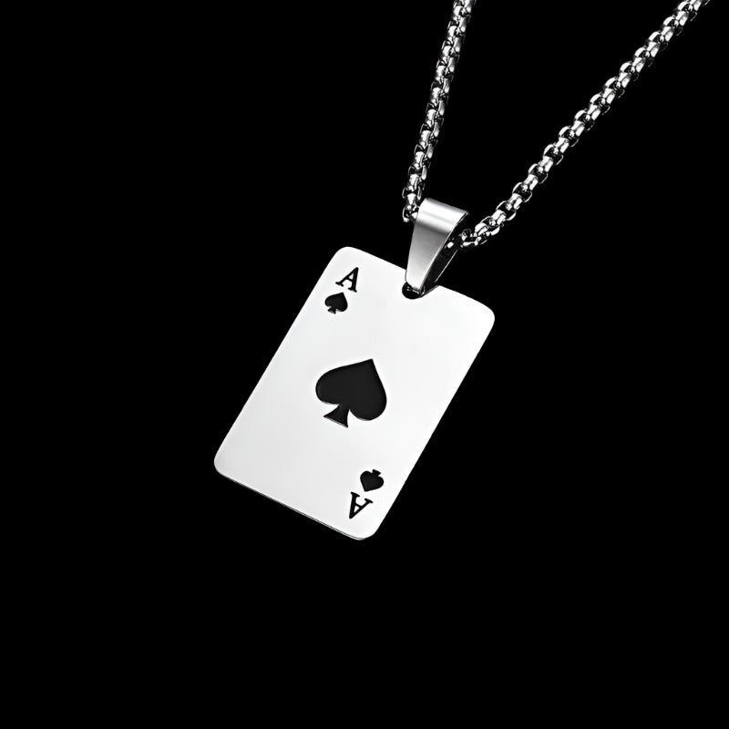 Necklace Poker Card