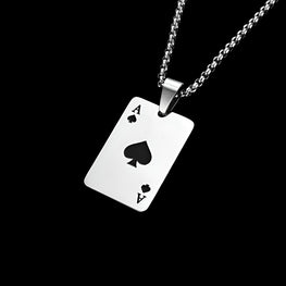 Necklace Poker Card