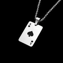 Necklace Poker Card