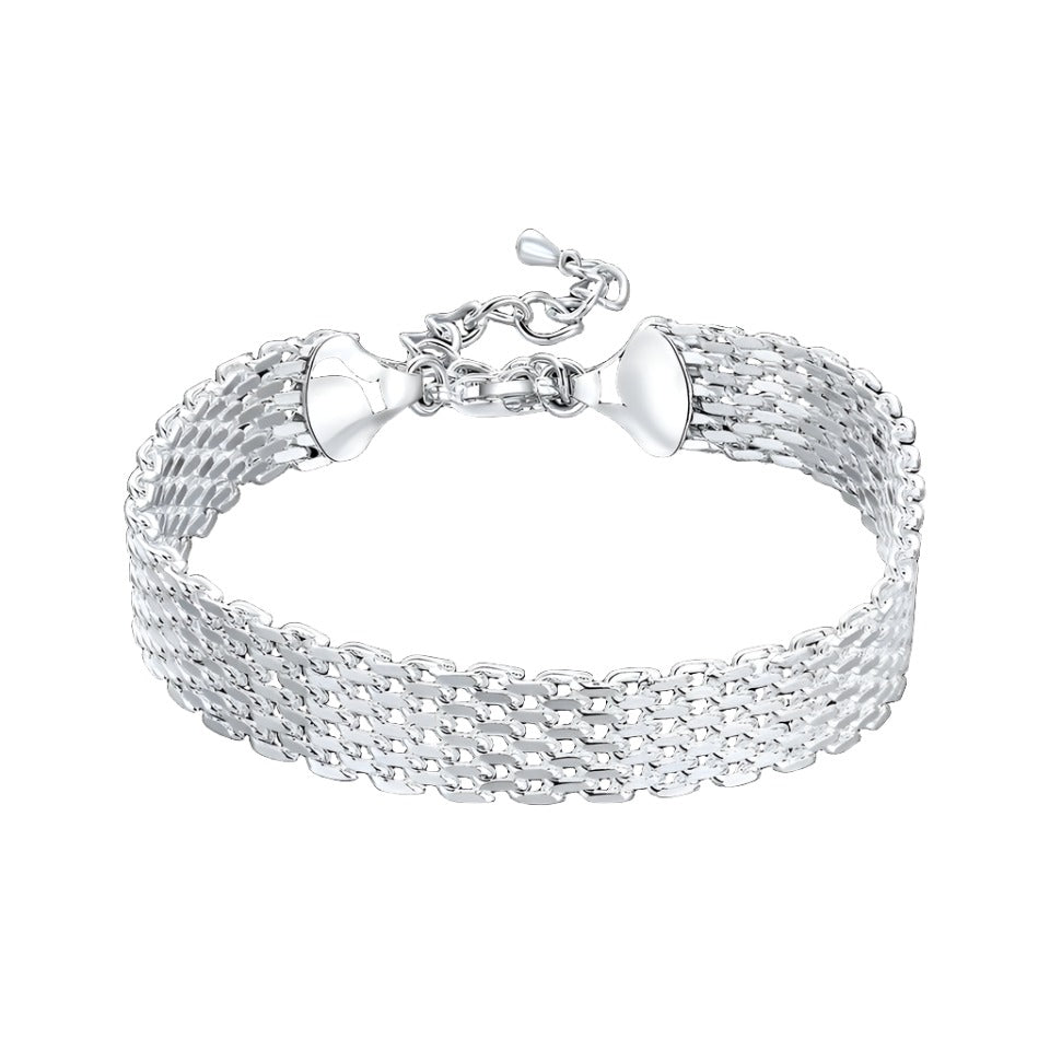 Bangle Bracelet Sterling Silver 925