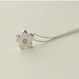 Necklace Flower Sterling Silver 925