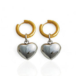 Stainless Steel Minimalist Heart Pendant